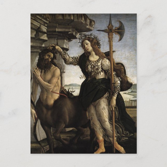 Pallas und Centaur Postkarte (Vorderseite)