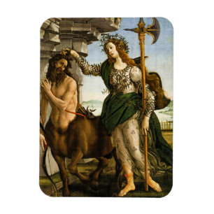 Pallas und Centaur von Sandro Botticelli Magnet