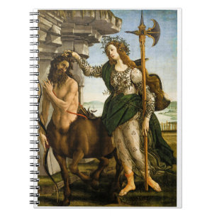 Pallas und Centaur von Sandro Botticelli Notizblock
