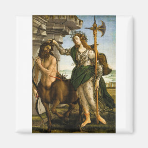 Pallas und der Kentaur von Sandro Botticelli Magnet