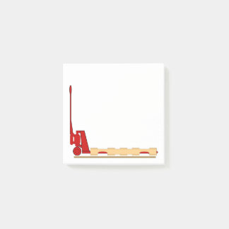 Pallet Jack Post-it Klebezettel