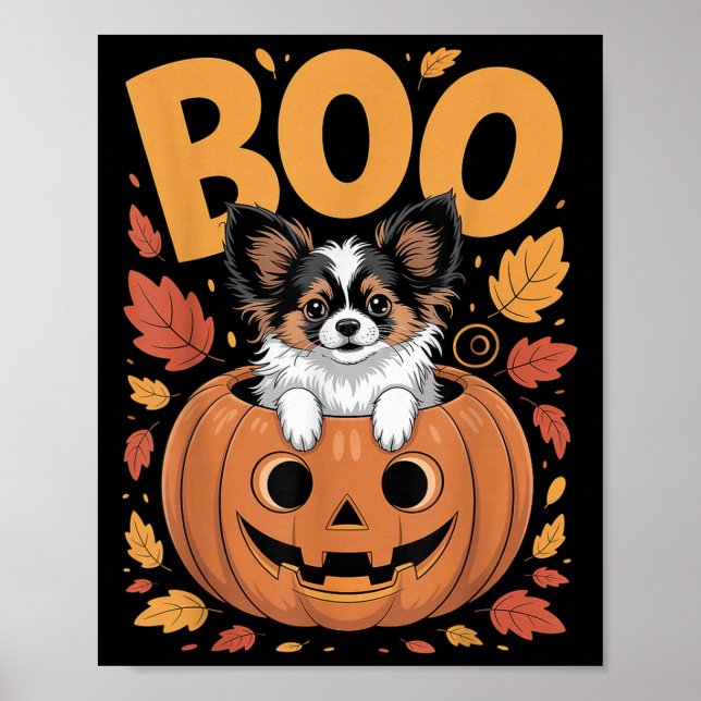Pallon Costume On Pumpkin Halloween Pallon  Poster (Vorne)