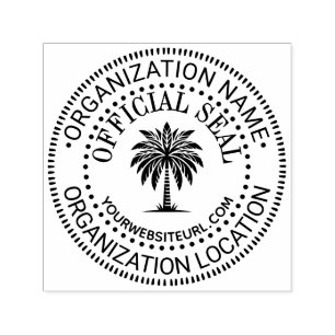 Palm #1 Generic Custom Offiziell Siegel Name Loc U Permastempel