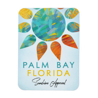 Palm Bay Florida Sunshine Magnet