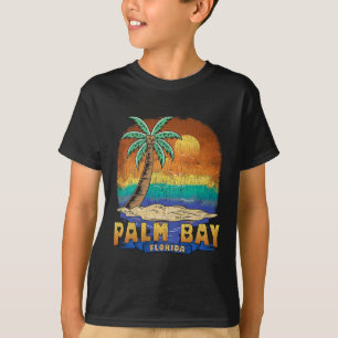 Palm Bay Florida Vintag Beunruhigtes Souvenir T-Shirt