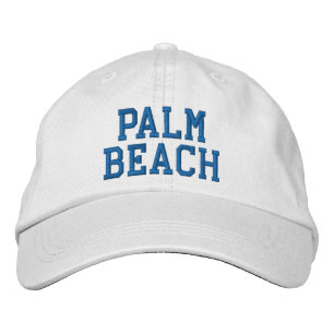 PALM BEACH, bestickt Bestickte Baseballkappe