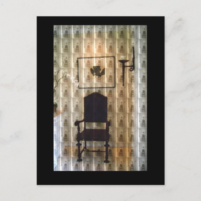 Palm Beach Chair Postkarte (Vorderseite)