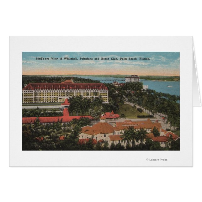 Palm Beach, FL - Whitehall, Poinciana, Plage (Devant horizontal)