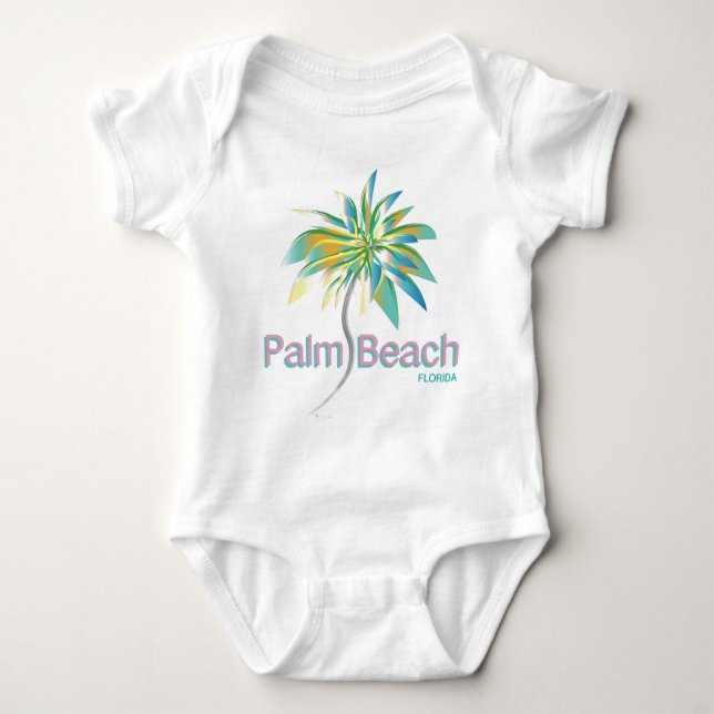 Palm Beach, Florida Baby Strampler (Vorderseite)