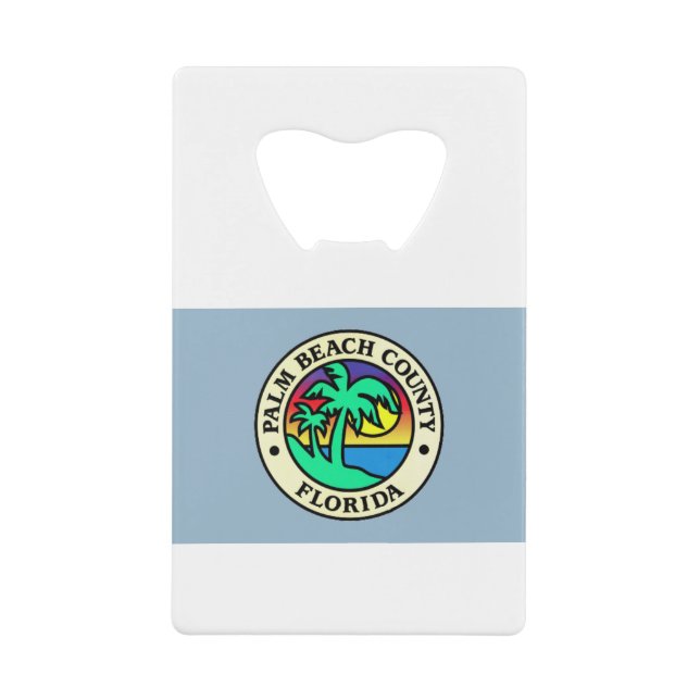 Palm Beach Florida Geldbeutel Flaschenöffner (Vorderseite)