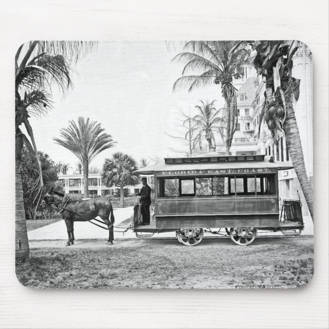 Palm Beach-Florida-Laufkatze 1909 Mousepad (Vorne)