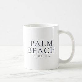Palm Beach Florida Preppy Küstenstil Kaffeetasse