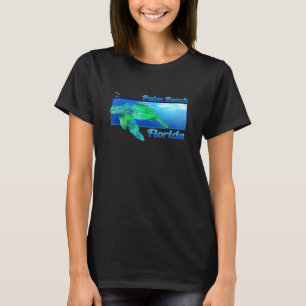 Palm Beach Florida Swimming Sea Turtle T-Shirt