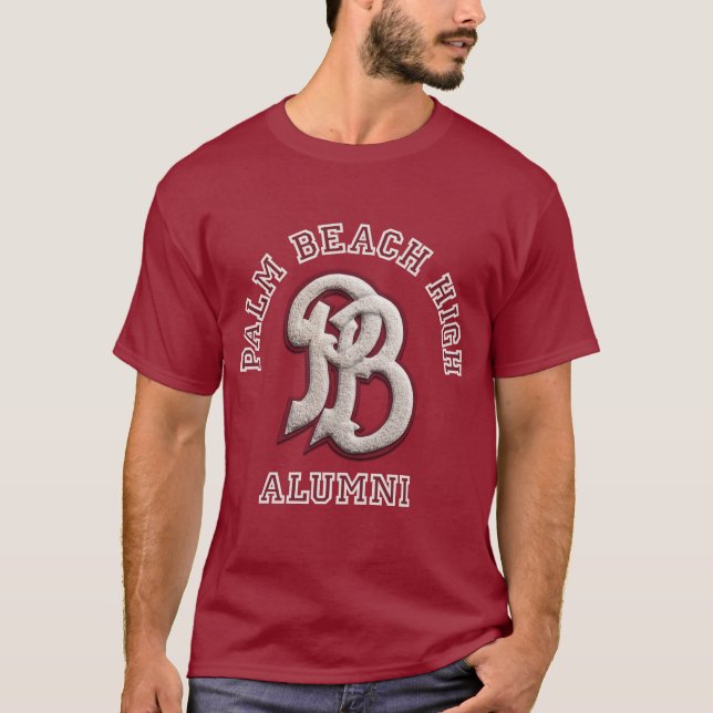 Palm Beach-hohe Schüler T-Shirt (Vorderseite)