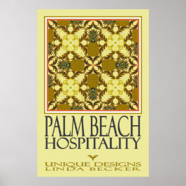 Palm Beach Hospitality Poster