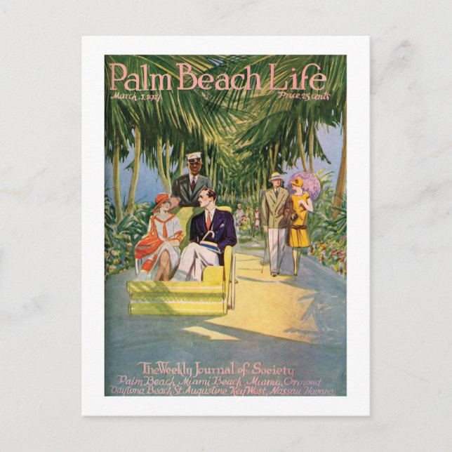 Palm Beach Life #10 Postkarte (Vorderseite)