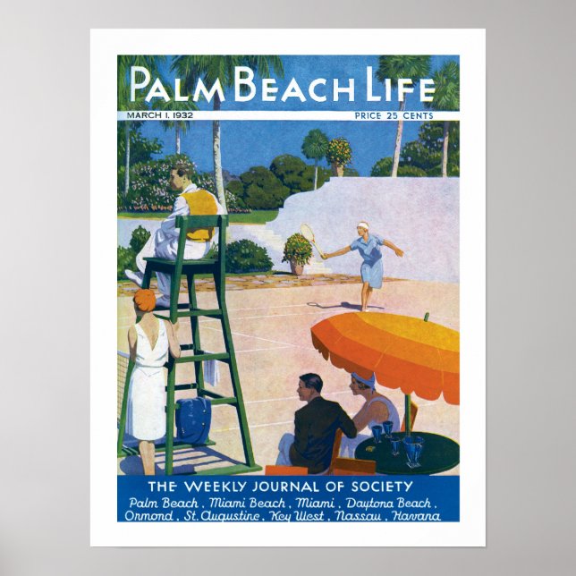 Palm Beach Life #14 Print Poster (Vorne)