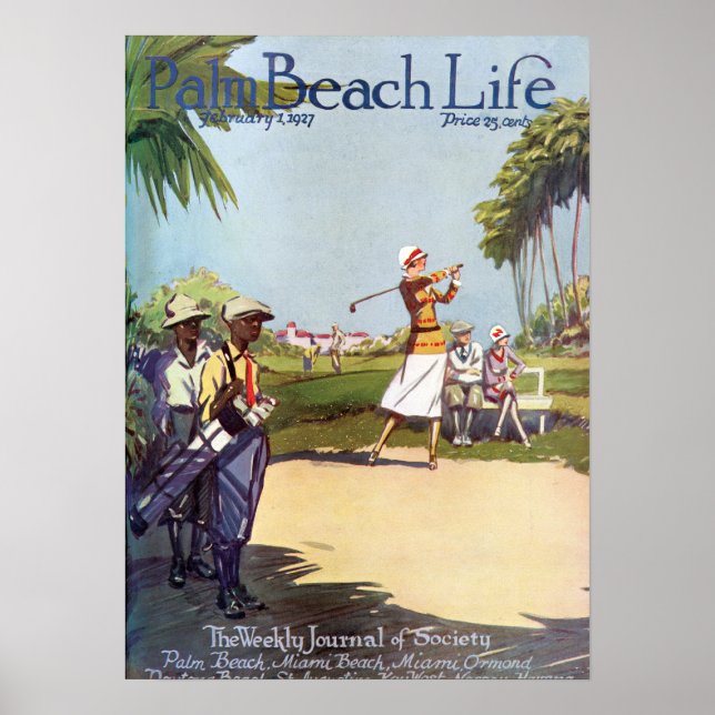 Palm Beach Life #20 Print Poster (Vorne)
