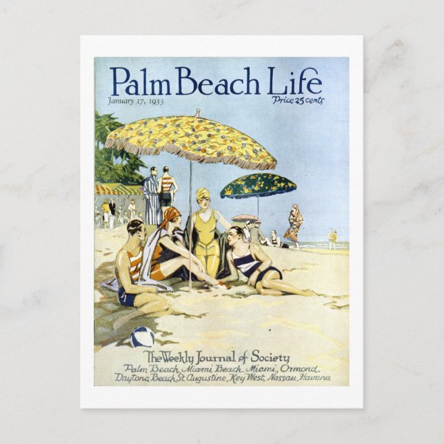 Palm Beach Life #3 Postkarte (Vorderseite)