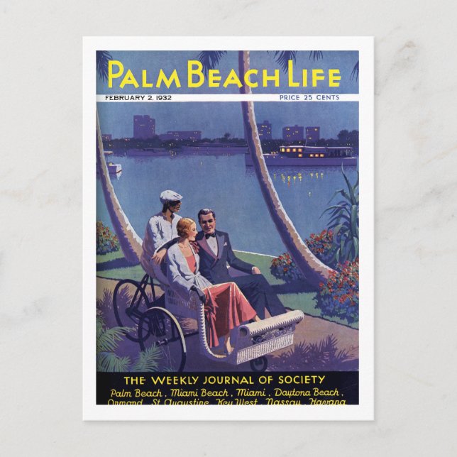 Palm Beach Life #4 Postkarte (Vorderseite)
