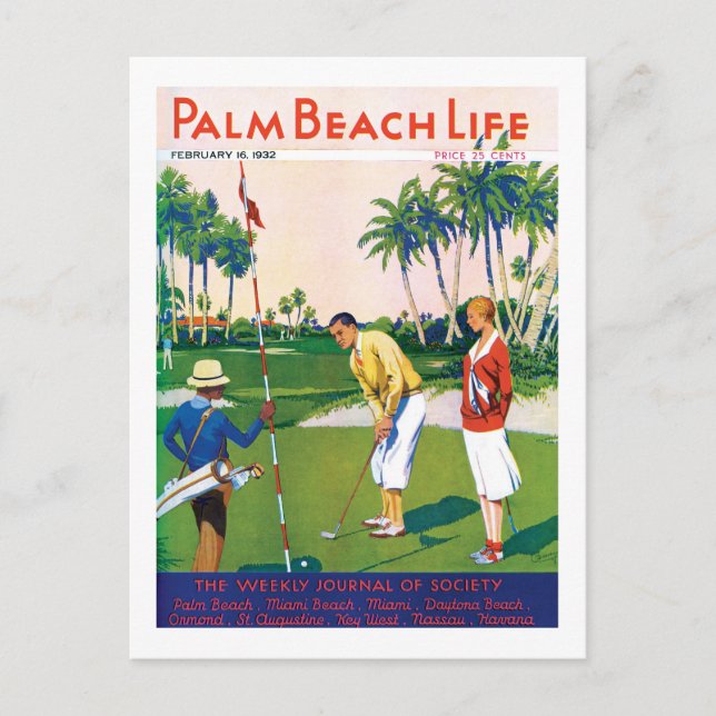 Palm Beach Life #5 carte postale (Devant)