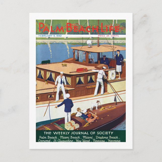 Palm Beach Life #6 Postkarte (Vorderseite)