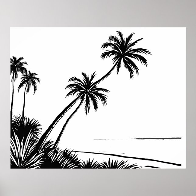 Palm Beach Poster (Vorne)