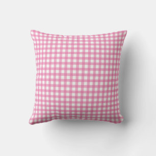 Palm Beach Preppy Gingham-Wurfkissen Bunt Kissen