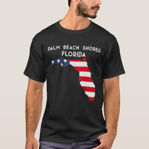 Palm Beach Shoes Florida USA Staat Amerika Reisen T-Shirt