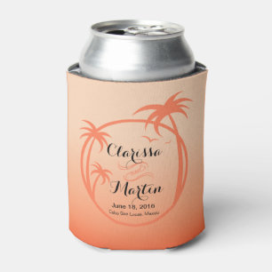 Palm Beach Tropical Logo   Pfirsich Dosenkühler