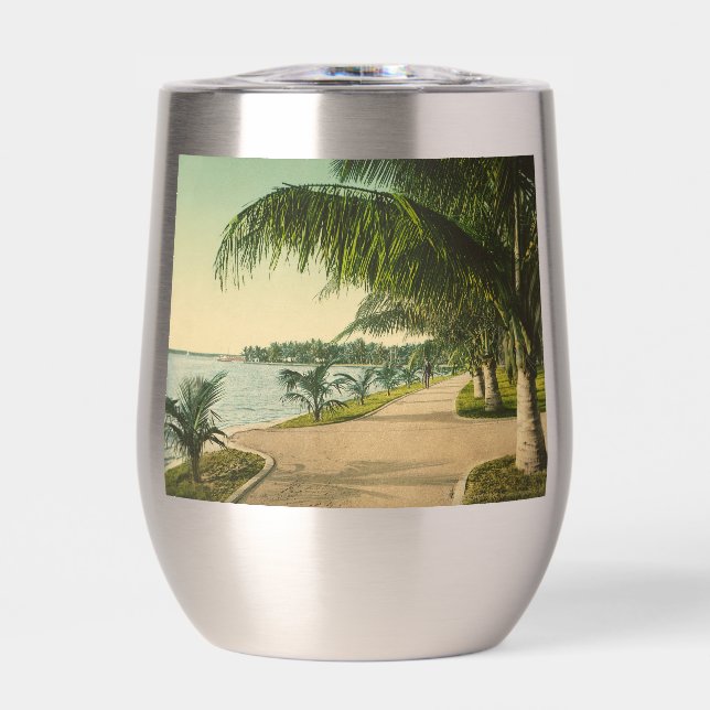 Palm Beach vintage Florida Scene (Avant)