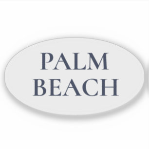 Palm Beach Vornehm Küstenstil Aufkleber