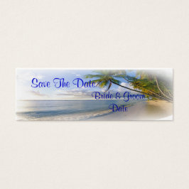 Palm Beach Wedding Theme Speichern Sie die Datumsk