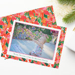 Palm Beach Weihnachten Rosa Orange Poinsettias Fot<br><div class="desc">PreppyPrint.com - Feiern Sie Weihnachten im Stil! Fügen Sie Ihre personalisierte Touch zu diesen Fotokarten hinzu. Übertragen Sie dieses Design auch auf die Produkte Ihrer Wahl! Bitte besuchen Sie meinen Designer-Shop,  PreppyPrint.com,  um die Dinge zu koordinieren.</div>