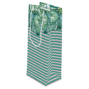 Palm Beach Weihnachtsweinbeutel Geschenktüte Für Weinflaschen