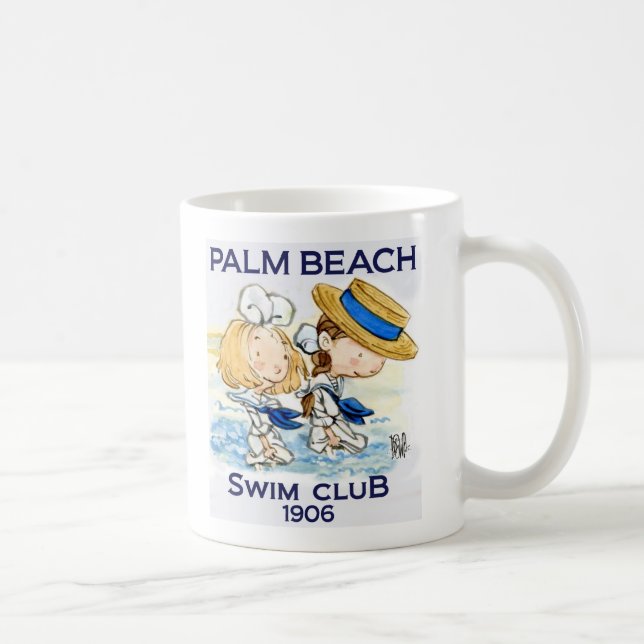 Palm Beachswim-VereinTasse 1906 Kaffeetasse (Rechts)