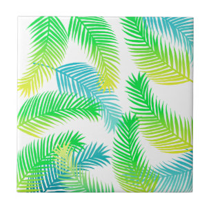 Palm-Blätter Fliese