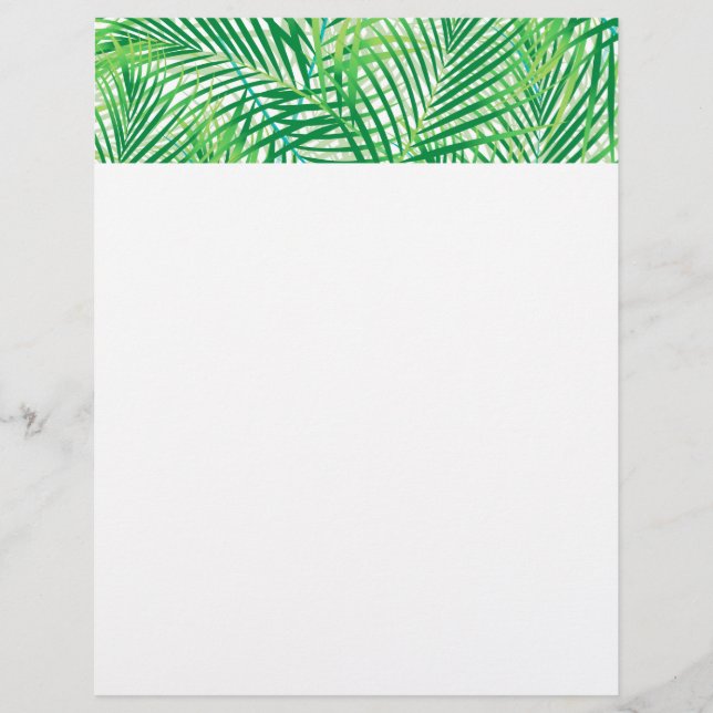 Palm-Blätter Flyer (Vorne)
