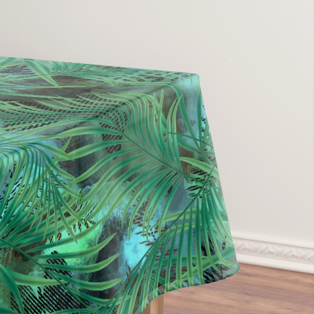 Palm Blätter groß Tischdecke (Beispiel)