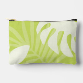 Palm Blätter Kalkgrün Zubehörtasche
