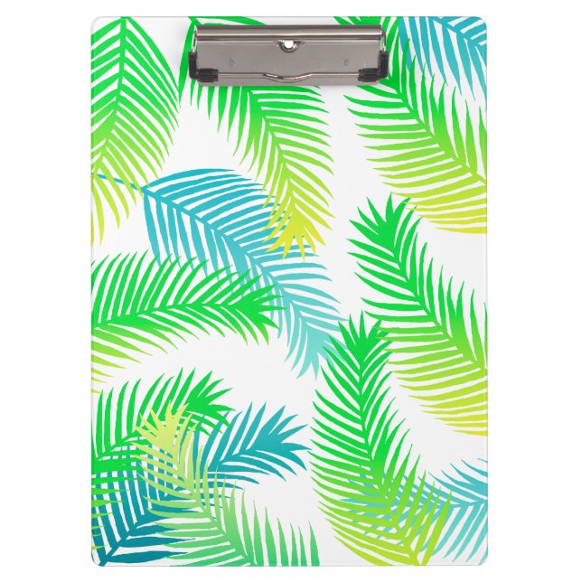 Palm-Blätter Klemmbrett (Vorderseite)