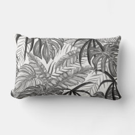 Palm Blätter Outdoor Lumbar Kissen 13" x 21" Für Draußen