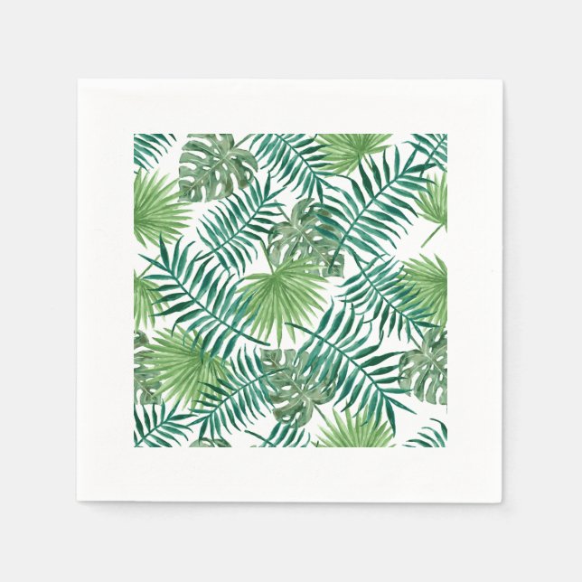 Palm Blätter Paper Napkin Serviette (Vorderseite)