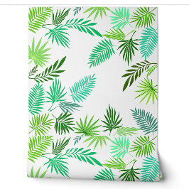 Palm Blätter Peel and Stick Tropical modernen grün Tapete