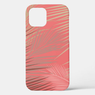 Palm Blätter Schatten auf lebende Koralle Case-Mate iPhone Hülle