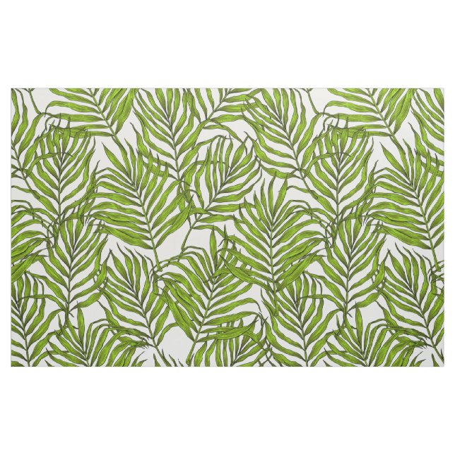 Palm-Blätter Stoff (Fat Quarter (45,7 x 55,9 cm))