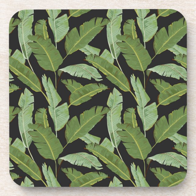 Palm-Blätter Untersetzer (Vorderseite)