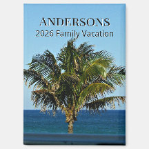 Palm Breeze Shoreline | Familienname und Reisejahr