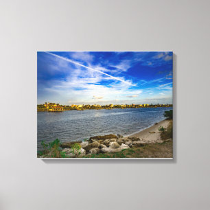 Palm Coast Matanzas River Leinwanddruck