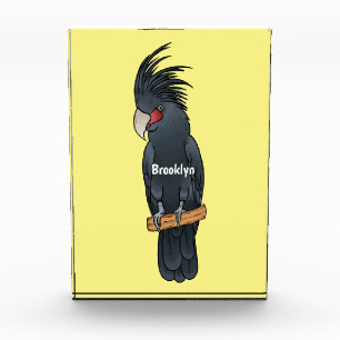 Palm Cockatoo Vogel Cartoon Illustration Fotoblock